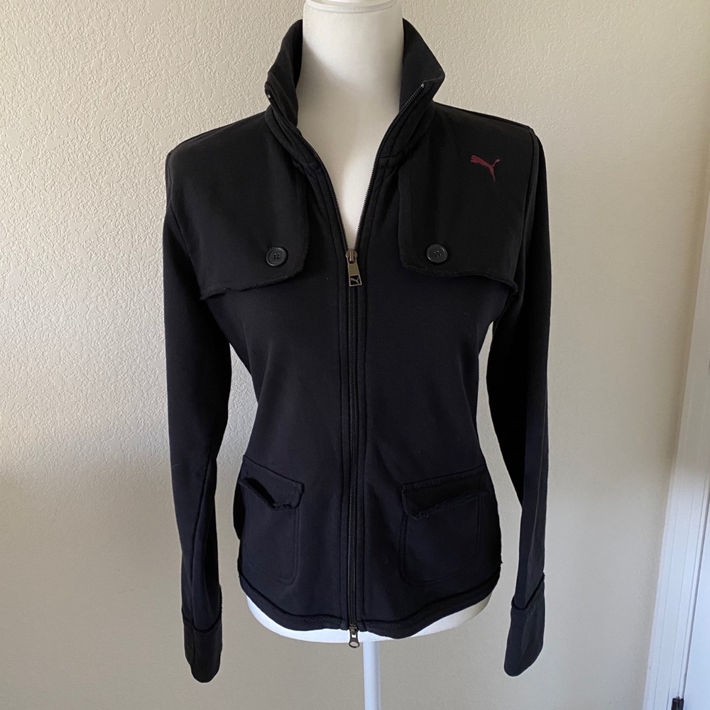 Puma Zip Up Sweatshirt Jacket